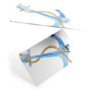 Painted Blue Summer Anchor - Premium Protective Decal Skin-Kit for the Apple Credit Card