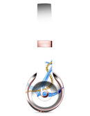 Painted Blue Summer Anchor Full-Body Skin Kit for the Beats by Dre Solo 3 Wireless Headphones