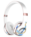 Painted Blue Summer Anchor Full-Body Skin Kit for the Beats by Dre Solo 3 Wireless Headphones