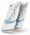 Painted Blue Summer Anchor - Skin-kit for the iPhone 8 or 8 Plus
