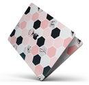 Pale Pink Hex copy - Skin Decal Wrap Kit Compatible with the Apple MacBook Pro, Pro with Touch Bar or Air (11", 12", 13", 15" & 16" - All Versions Available)