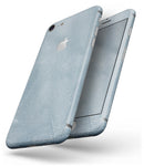 Pale Blue Cracked Concrete - Skin-kit for the iPhone 8 or 8 Plus