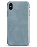 Pale Blue Cracked Concrete - iPhone X Clipit Case