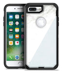 Pale Blue and White Marble Surface - iPhone 7 Plus/8 Plus OtterBox Case & Skin Kits