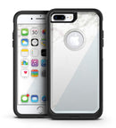Pale Blue and White Marble Surface - iPhone 7 or 7 Plus Commuter Case Skin Kit