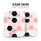 Pale Pink Hex - Full Body Skin Decal Wrap Kit for the Wireless Bluetooth Apple Airpods Pro, AirPods Gen 1 or Gen 2 with Wireless Charging