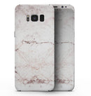Pale Pink Marble Surface - Samsung Galaxy S8 Full-Body Skin Kit