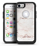 Pale Pink Marble Surface - iPhone 7 or 8 OtterBox Case & Skin Kits