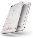 Pale Pink Marble Surface - Skin-kit for the iPhone 8 or 8 Plus