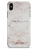 Pale Pink Marble Surface - iPhone X Clipit Case