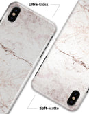 Pale Pink Marble Surface - iPhone X Clipit Case