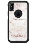 Pale Pink Marble Surface - iPhone X OtterBox Case & Skin Kits