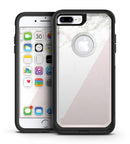 Pale Pink Slanted Marble Surface - iPhone 7 or 7 Plus Commuter Case Skin Kit