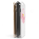 Pale Pink Watecolor  Hibiscus iPhone 6/6s or 6/6s Plus 2-Piece Hybrid INK-Fuzed Case