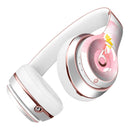 Pale Pink Watecolor  Hibiscus Full-Body Skin Kit for the Beats by Dre Solo 3 Wireless Headphones
