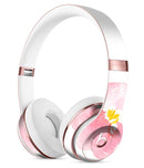 Pale Pink Watecolor  Hibiscus Full-Body Skin Kit for the Beats by Dre Solo 3 Wireless Headphones
