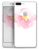 Pale Pink Watecolor  Hibiscus - Skin-kit for the iPhone 8 or 8 Plus
