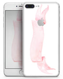 Pale Pink Watercolor Ribbon - Skin-kit for the iPhone 8 or 8 Plus