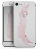 Pale Pink Watercolor Ribbon - Skin-kit for the iPhone 8 or 8 Plus