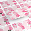 Pale Pink and Red Cartoon Roses - Premium Protective Decal Skin-Kit for the Apple Credit Card