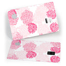 Pale Pink and Red Cartoon Roses - Premium Protective Decal Skin-Kit for the Apple Credit Card