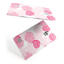 Pale Pink and Red Cartoon Roses - Premium Protective Decal Skin-Kit for the Apple Credit Card