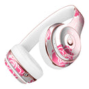 Pale Pink and Red Cartoon Roses Full-Body Skin Kit for the Beats by Dre Solo 3 Wireless Headphones
