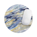 Papered Slate// WaterProof Rubber Foam Backed Anti-Slip Mouse Pad for Home Work Office or Gaming Computer Desk