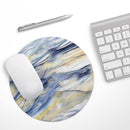 Papered Slate// WaterProof Rubber Foam Backed Anti-Slip Mouse Pad for Home Work Office or Gaming Computer Desk
