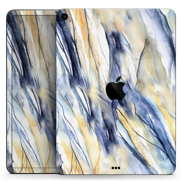 Papered Slate - Full Body Skin Decal for the Apple iPad Pro 12.9", 11", 10.5", 9.7", Air or Mini (All Models Available)