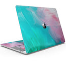 Pastel Marble Surface - Skin Decal Wrap Kit Compatible with the Apple MacBook Pro, Pro with Touch Bar or Air (11", 12", 13", 15" & 16" - All Versions Available)