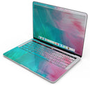 Pastel Marble Surface - Skin Decal Wrap Kit Compatible with the Apple MacBook Pro, Pro with Touch Bar or Air (11", 12", 13", 15" & 16" - All Versions Available)