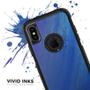 Pastel Blue Surface - Skin Kit for the iPhone OtterBox Cases