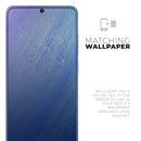 Pastel Blue Surface - Premium Vinyl Skin Decal for Samsung Galaxy S25 Ultra, S24, S23, S22 & All Galaxy S Models