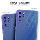 Pastel Blue Surface - Premium Vinyl Skin Decal for Samsung Galaxy S25 Ultra, S24, S23, S22 & All Galaxy S Models