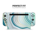 Pastel Marble Slate // Skin Decal Wrap Kit for Nintendo Switch Console & Dock, Joy-Cons, Pro Controller, Lite, 3DS XL, 2DS XL, DSi, or Wii - Vinyl Skin Wrap for Nintendo Switch 2, OLED, Lite, Pro Controller, Wii & Classic Handhelds