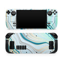 Pastel Marble Slate // Vinyl Skin Wrap for Steam Deck OLED & Steam Deck (LCD) — Soft Matte or Ultra Gloss