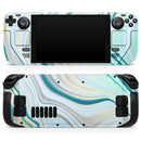 Pastel Marble Slate // Vinyl Skin Wrap for Steam Deck OLED & Steam Deck (LCD) — Soft Matte or Ultra Gloss