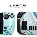 Pastel Marble Slate // Vinyl Skin Wrap for Steam Deck OLED & Steam Deck (LCD) — Soft Matte or Ultra Gloss