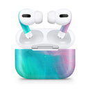 Pastel Marble Surface - Full Body Skin Decal Wrap Kit for the Wireless Bluetooth Apple Airpods Pro, AirPods Gen 1 or Gen 2 with Wireless Charging