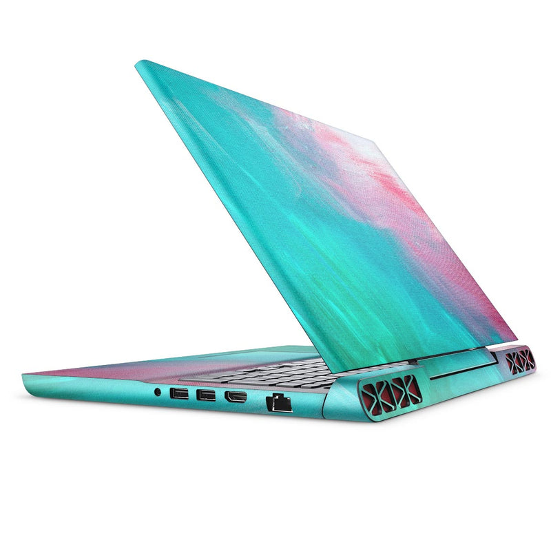 Pastel Marble Surface - Full Body Skin Decal Wrap Kit for the Dell Inspiron 15 7000 Gaming Laptop (2017 Model)
