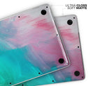 Pastel Marble Surface // Skin Decal Wrap Kit Compatible with the Apple MacBook Pro, Pro with Touch Bar or Air (11, 12, 13, 15 & 16" - All Versions Available)