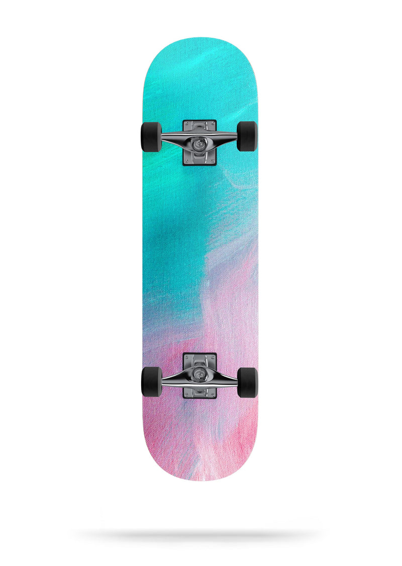 Pastel Marble Surface - Full Body Skin Decal Wrap Kit for Skateboard Decks