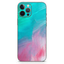 Pastel Marble Surface // Full-Body Skin Decal Wrap Cover for Apple iPhone 15, 14, 13, Pro, Pro Max, Mini, XR, XS, SE (All Models)