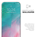 Pastel Marble Surface // Full-Body Skin Decal Wrap Cover for Apple iPhone 15, 14, 13, Pro, Pro Max, Mini, XR, XS, SE (All Models)