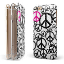 Peace Collage iPhone 6/6s or 6/6s Plus 2-Piece Hybrid INK-Fuzed Case