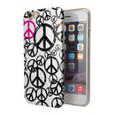Peace Collage iPhone 6/6s or 6/6s Plus 2-Piece Hybrid INK-Fuzed Case