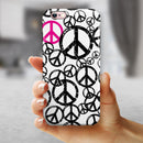 Peace Collage iPhone 6/6s or 6/6s Plus 2-Piece Hybrid INK-Fuzed Case