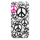 Peace Collage iPhone 6/6s or 6/6s Plus 2-Piece Hybrid INK-Fuzed Case