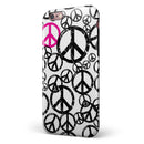 Peace Collage iPhone 6/6s or 6/6s Plus 2-Piece Hybrid INK-Fuzed Case